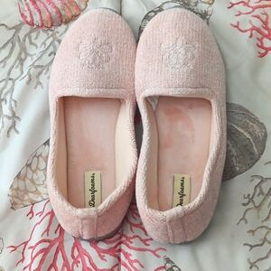 Velvety Blush Dearfoam Slippers
